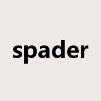 spader是什么意思