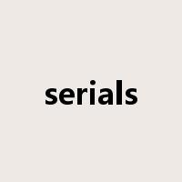 serials是什么意思