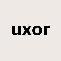 uxor是什么意思