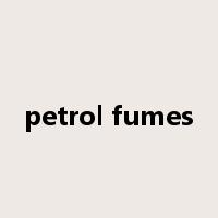 petrol fumes是什么意思