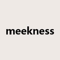 meekness是什么意思