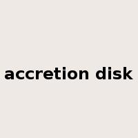accretion disk是什么意思