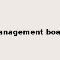 management board是什么意思