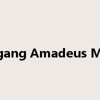Wolfgang Amadeus Mozart是什么意思