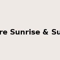 Before Sunrise & Sunset是什么意思