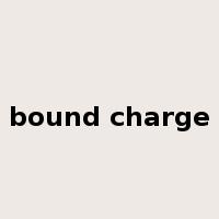 bound charge是什么意思
