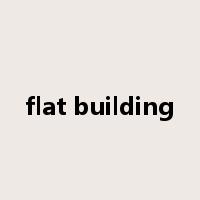 flat building是什么意思
