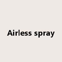 Airless spray是什么意思