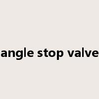 angle stop valve是什么意思