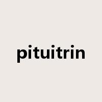 pituitrin是什么意思