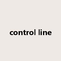 control line是什么意思