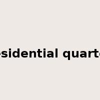 residential quarter是什么意思