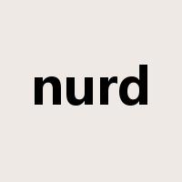 nurd是什么意思