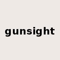 gunsight是什么意思