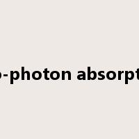 two-photon absorption是什么意思