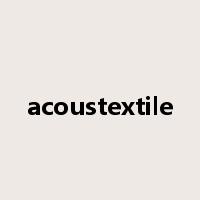 acoustextile是什么意思
