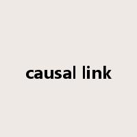 causal link是什么意思
