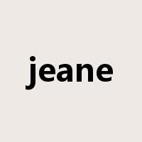 jeane是什么意思