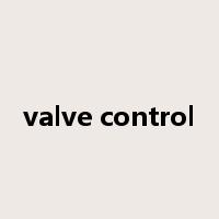 valve control是什么意思
