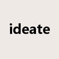 ideate是什么意思