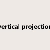 vertical projection是什么意思