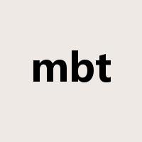 mbt是什么意思