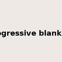 progressive blanking是什么意思