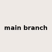main branch是什么意思