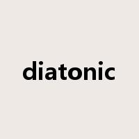 diatonic是什么意思