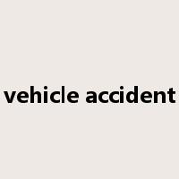 vehicle accident是什么意思