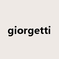 giorgetti是什么意思