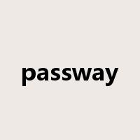 passway是什么意思