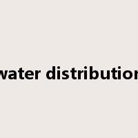 water distribution是什么意思