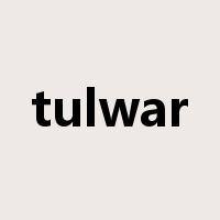 tulwar是什么意思