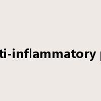 anti-inflammatory pill是什么意思