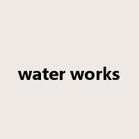 water works是什么意思
