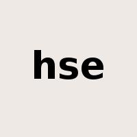hse是什么意思