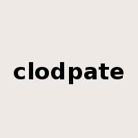 clodpate是什么意思