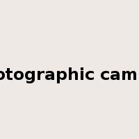photographic camera是什么意思