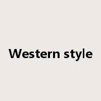 Western style是什么意思
