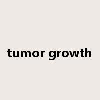 tumor growth是什么意思