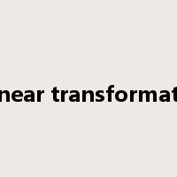 bilinear transformation是什么意思