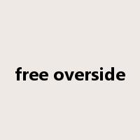 free overside是什么意思