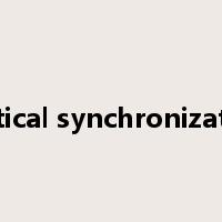 vertical synchronization是什么意思