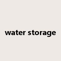 water storage是什么意思
