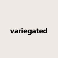 variegated是什么意思