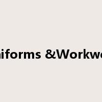 Uniforms &Workwear是什么意思