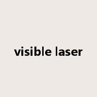 visible laser是什么意思