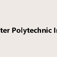 Worcester Polytechnic Institute是什么意思