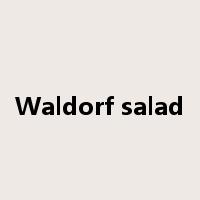 Waldorf salad是什么意思